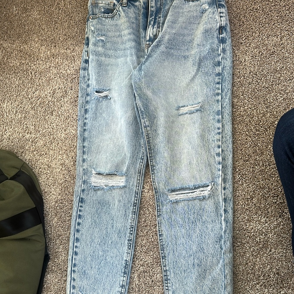 Acid wash jeans